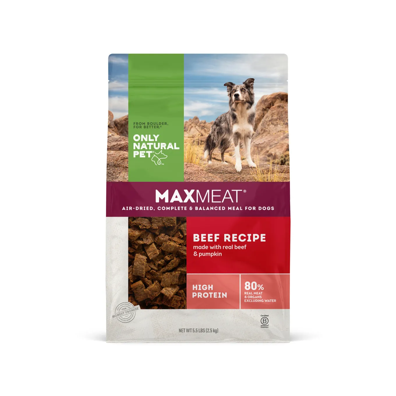 Only Natural Pet MaxMeat Air Dried Dog Food Recipe
