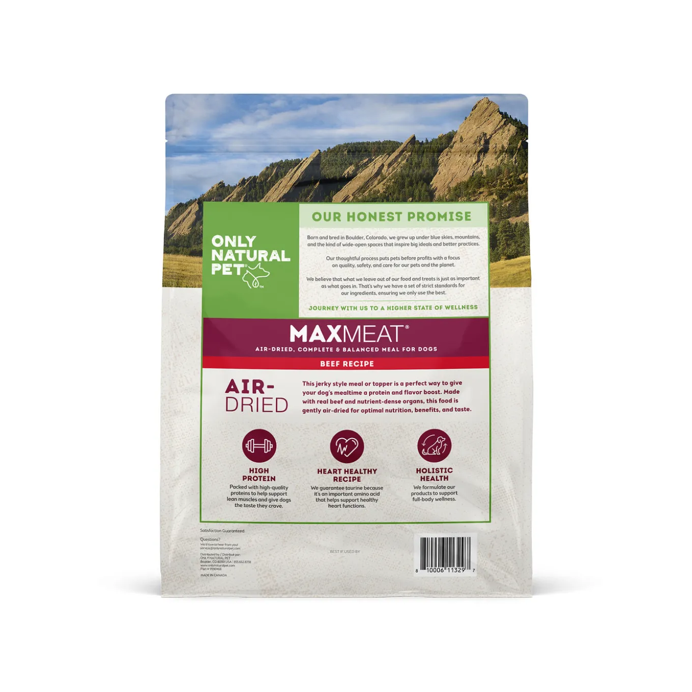 Only Natural Pet MaxMeat Air Dried Dog Food Recipe