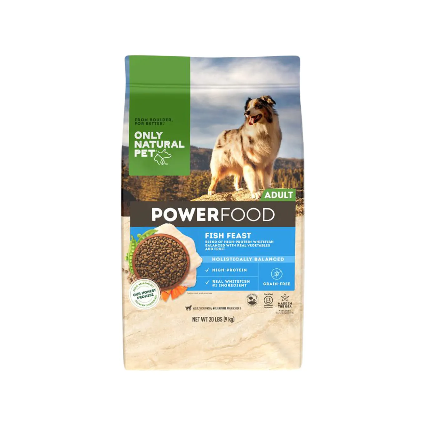 Only Natural Pet PowerFood Grain Free Dog Food