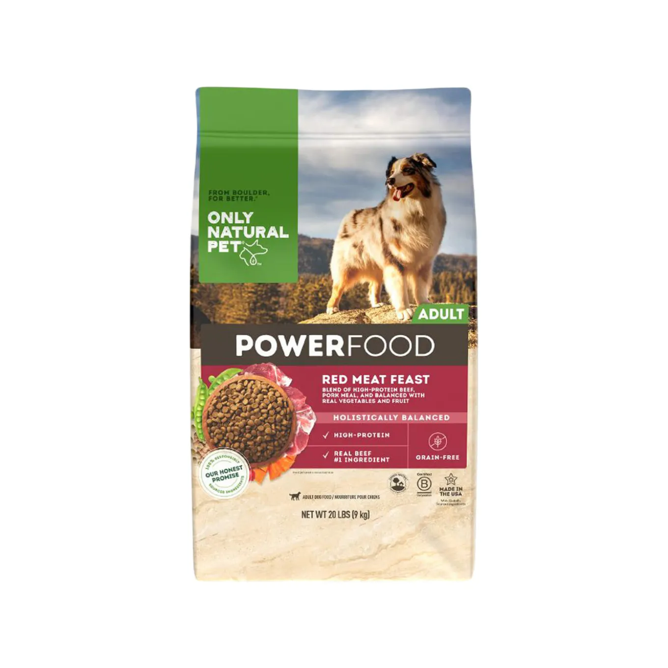 Only Natural Pet PowerFood Grain Free Dog Food