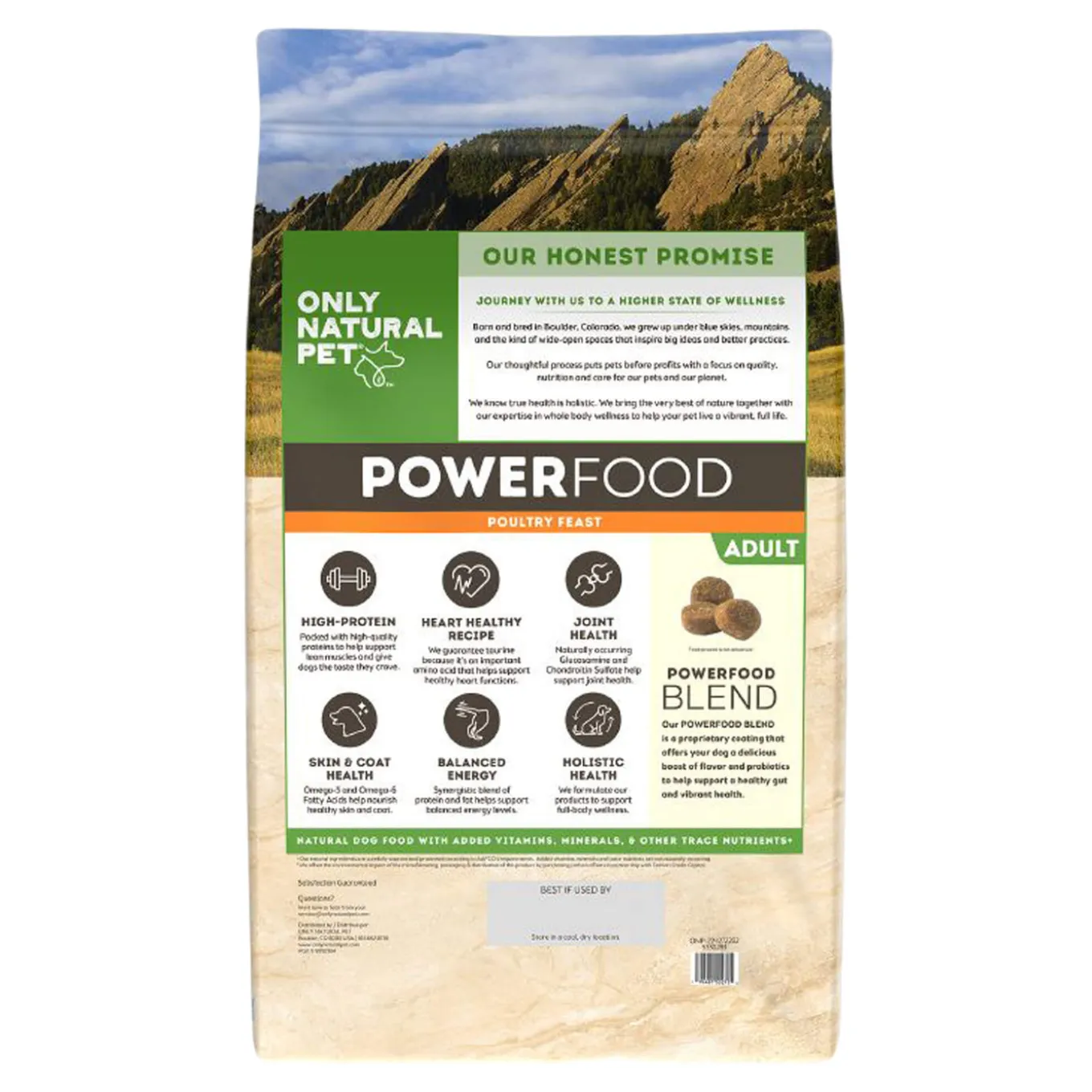 Only Natural Pet PowerFood Grain Free Dog Food