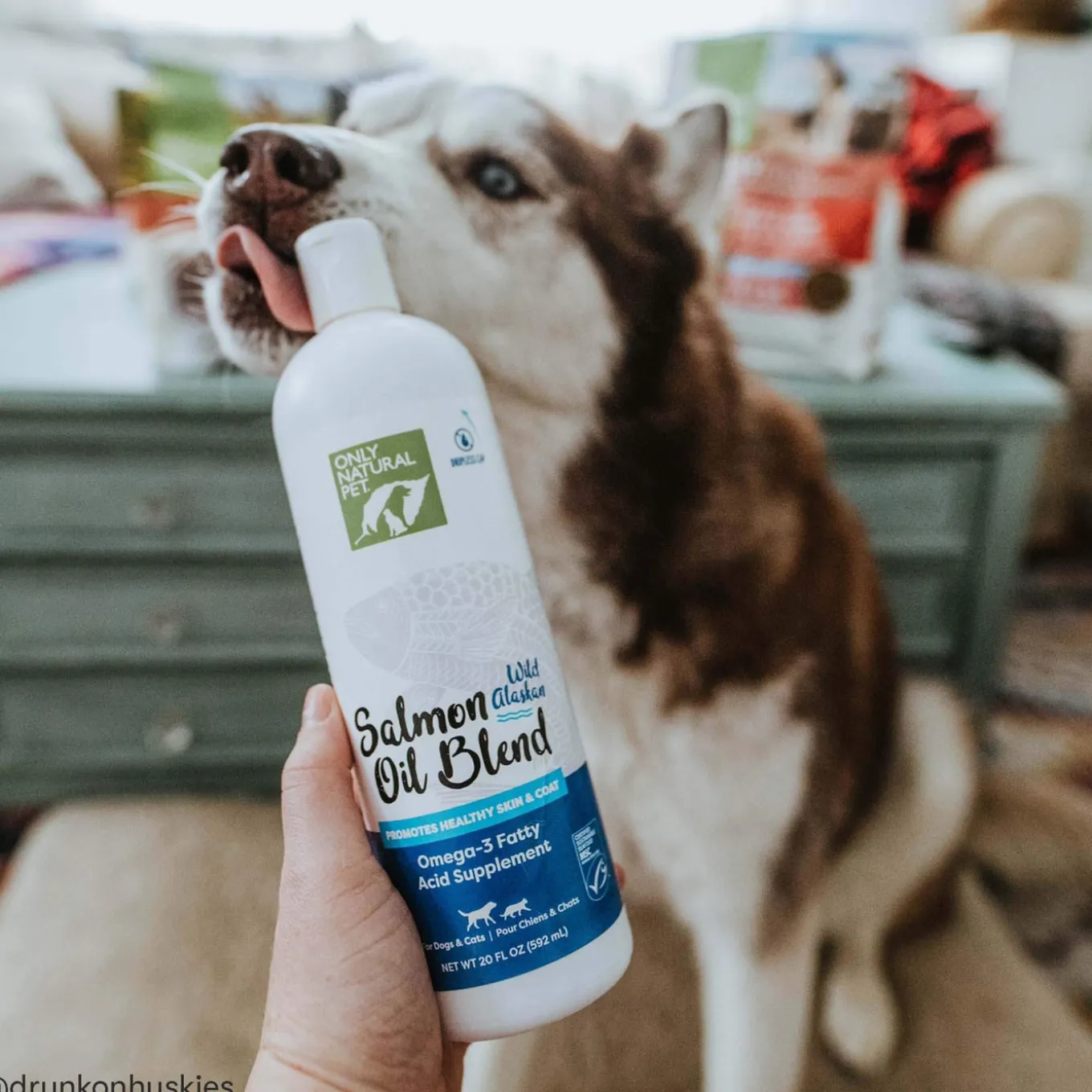 Only Natural Pet Wild Alaskan Salmon Oil Blend for Dogs & Cats