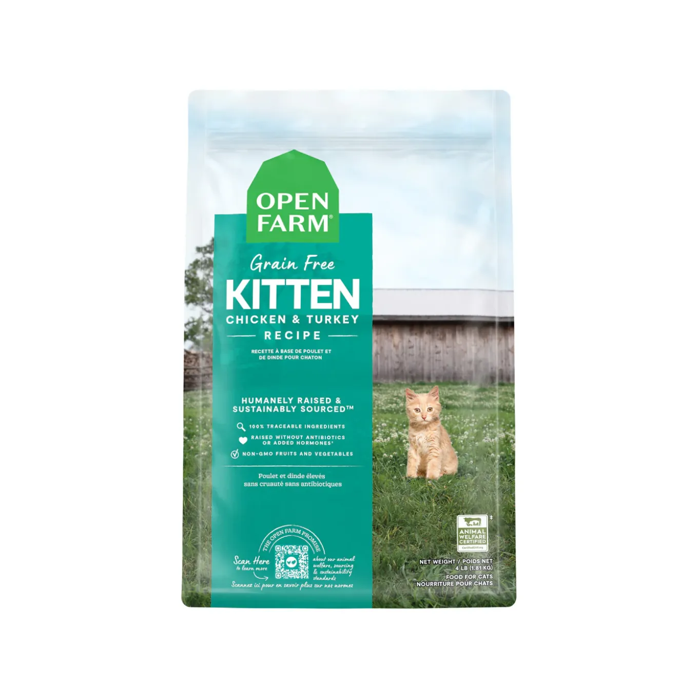 Open Farm Grain Free Kitten Dry Food