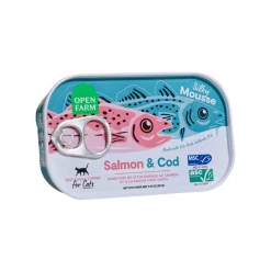 Open Farm Icelandic Fish Wet Topper for Cats 3.17 oz (Case of 17)
