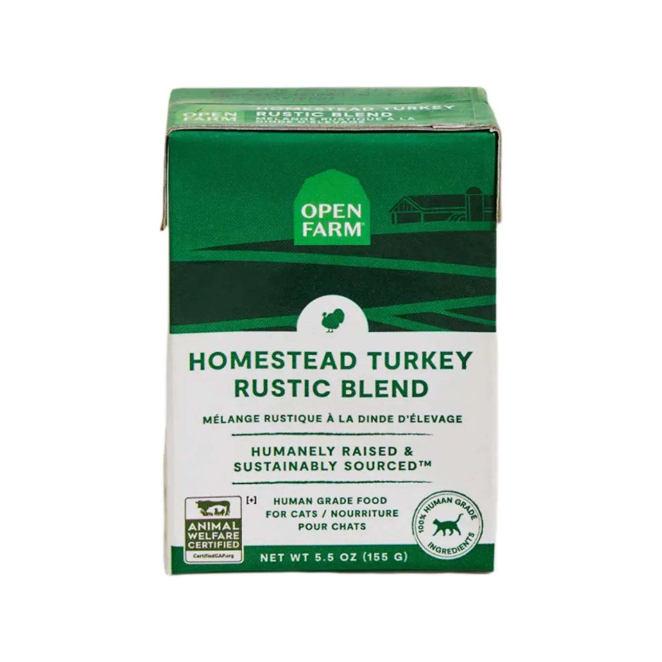 Open Farm Rustic Blend Grain Free Stew Wet Cat Food 5.5 oz (Case of 12)