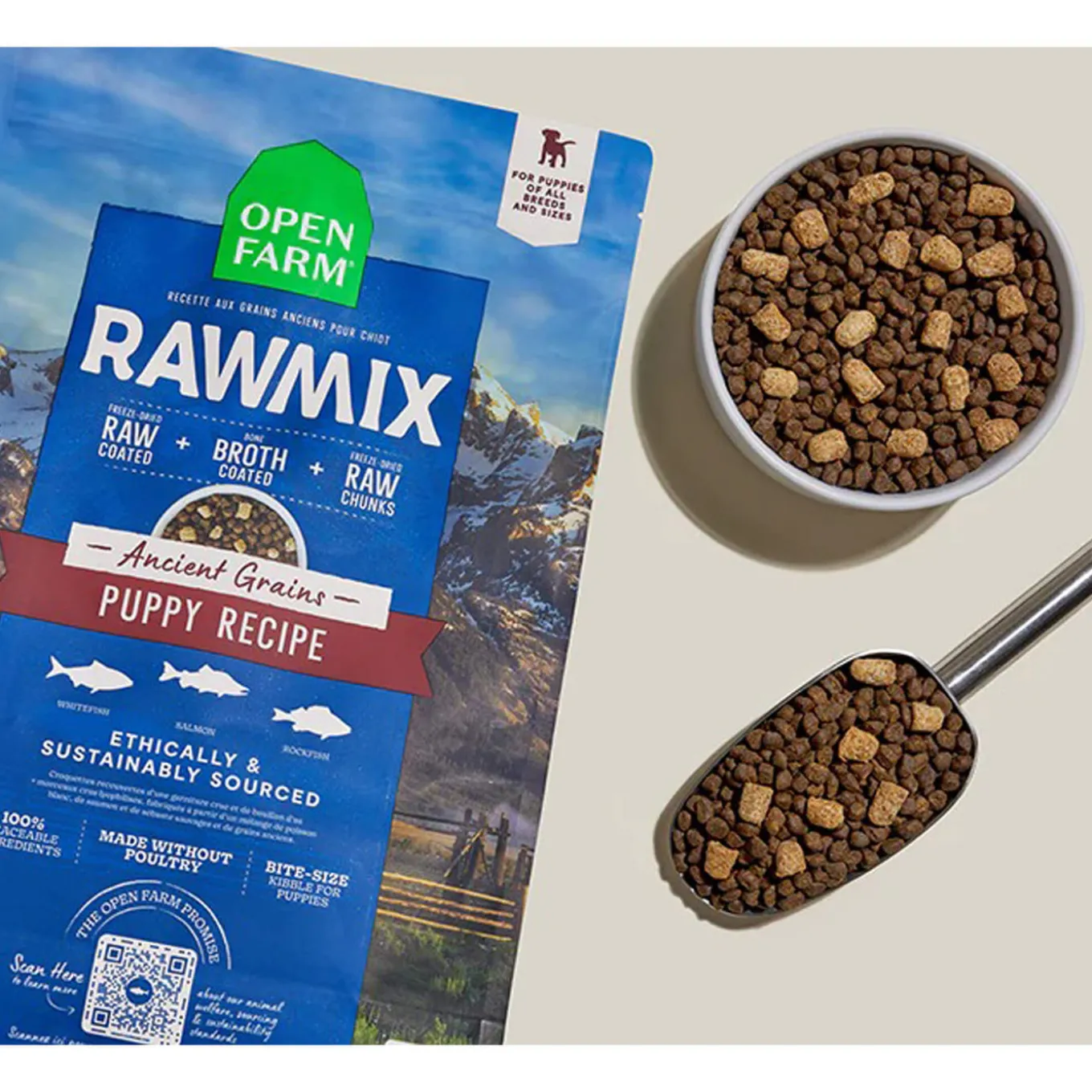 Open Farm Ancient Grains Rawmix Puppy Food