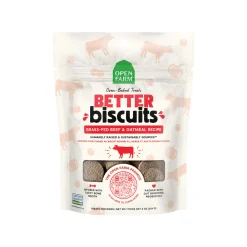 Open Farm Better Biscuits Dog Treats 8oz