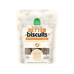 Open Farm Better Biscuits Dog Treats 8oz