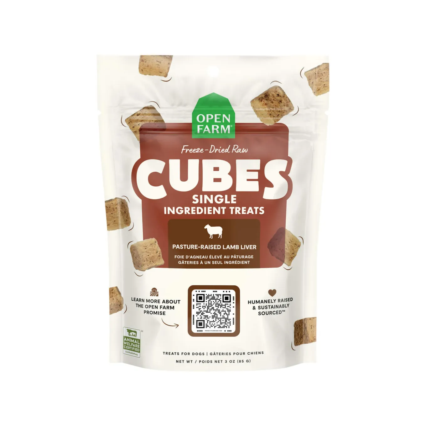 Open Farm Freeze-Dried Dog Treats 3oz