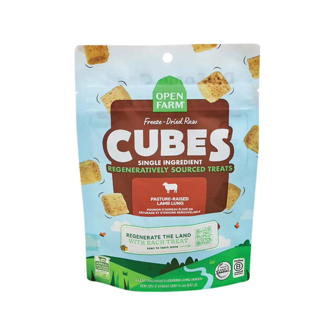 Open Farm Freeze-Dried Dog Treats 3oz