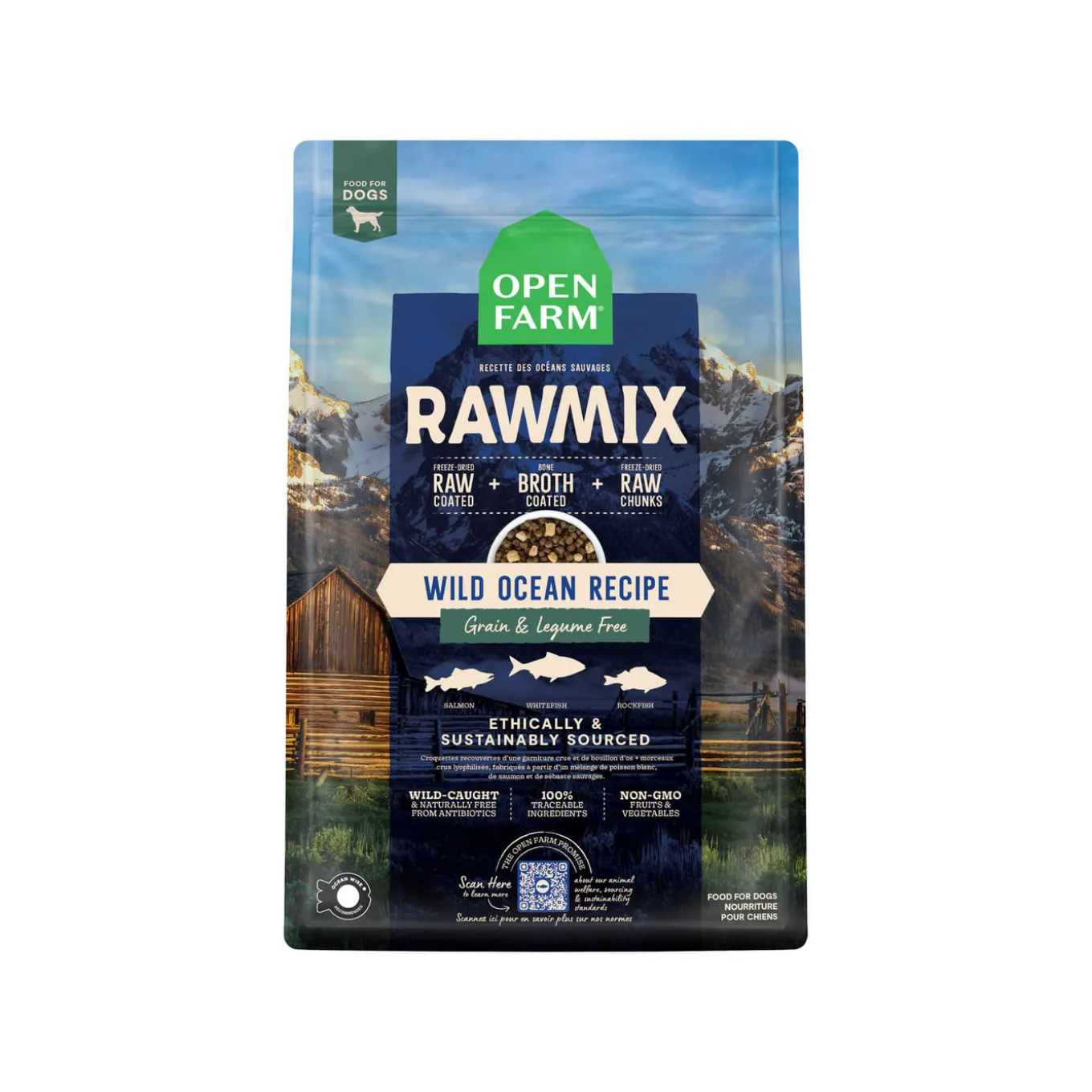 Open Farm Grain Free Rawmix Dry Dog Food