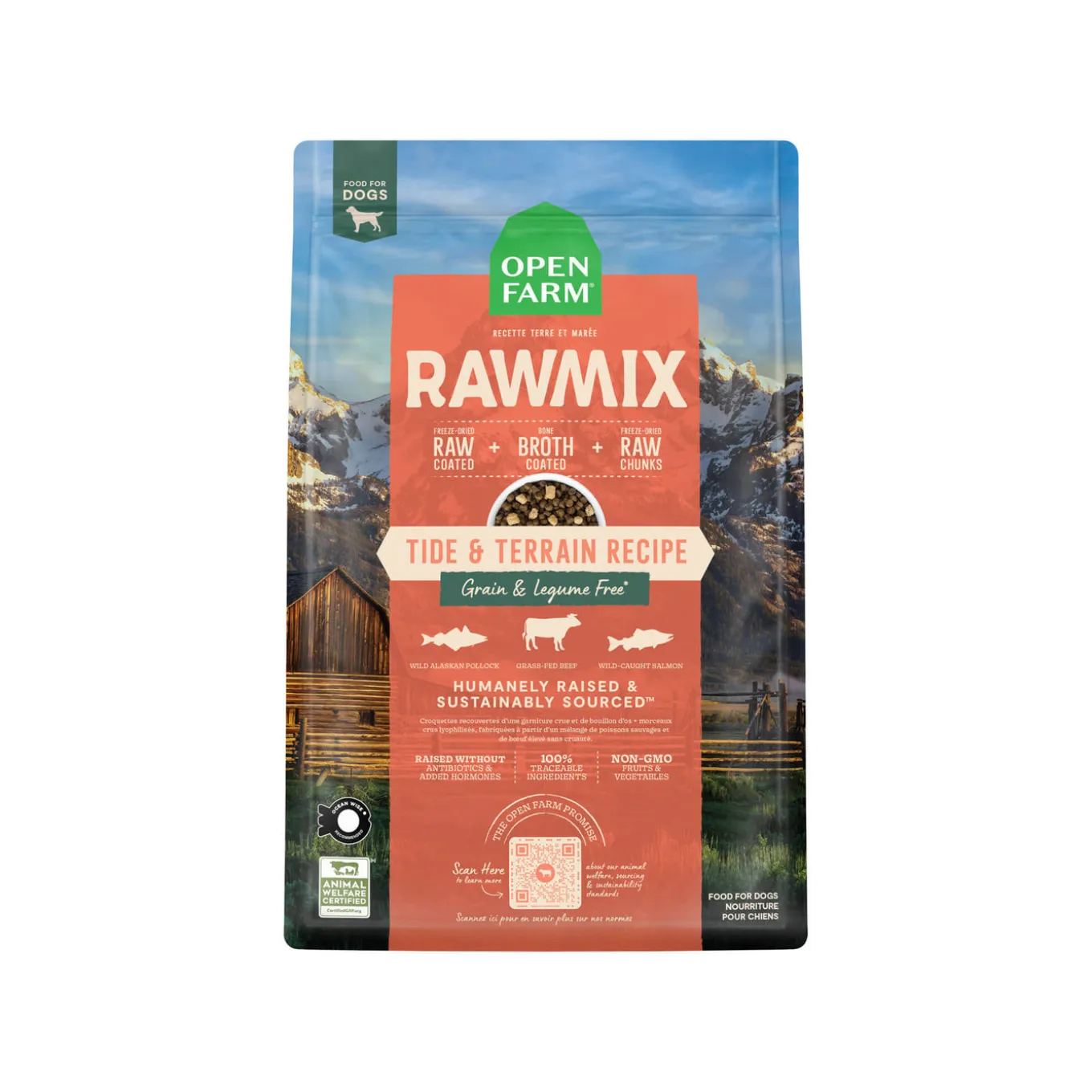Open Farm Grain Free Rawmix Dry Dog Food