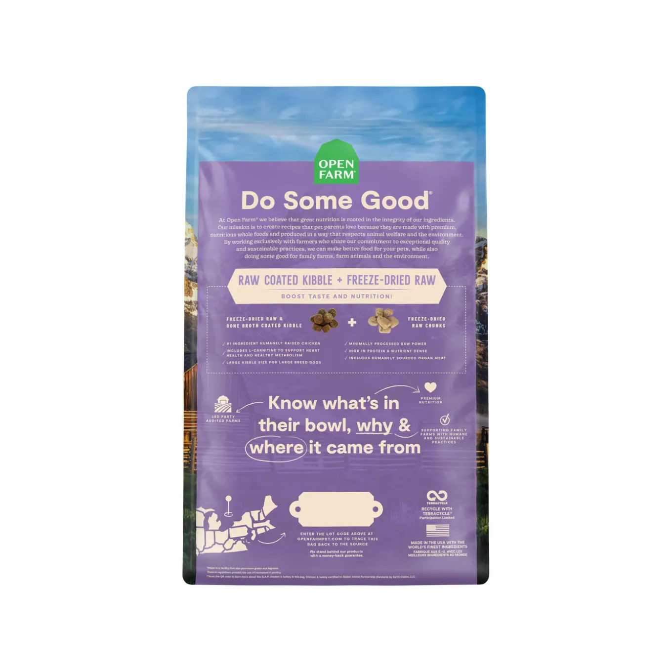 Open Farm Grain Free Rawmix Dry Dog Food