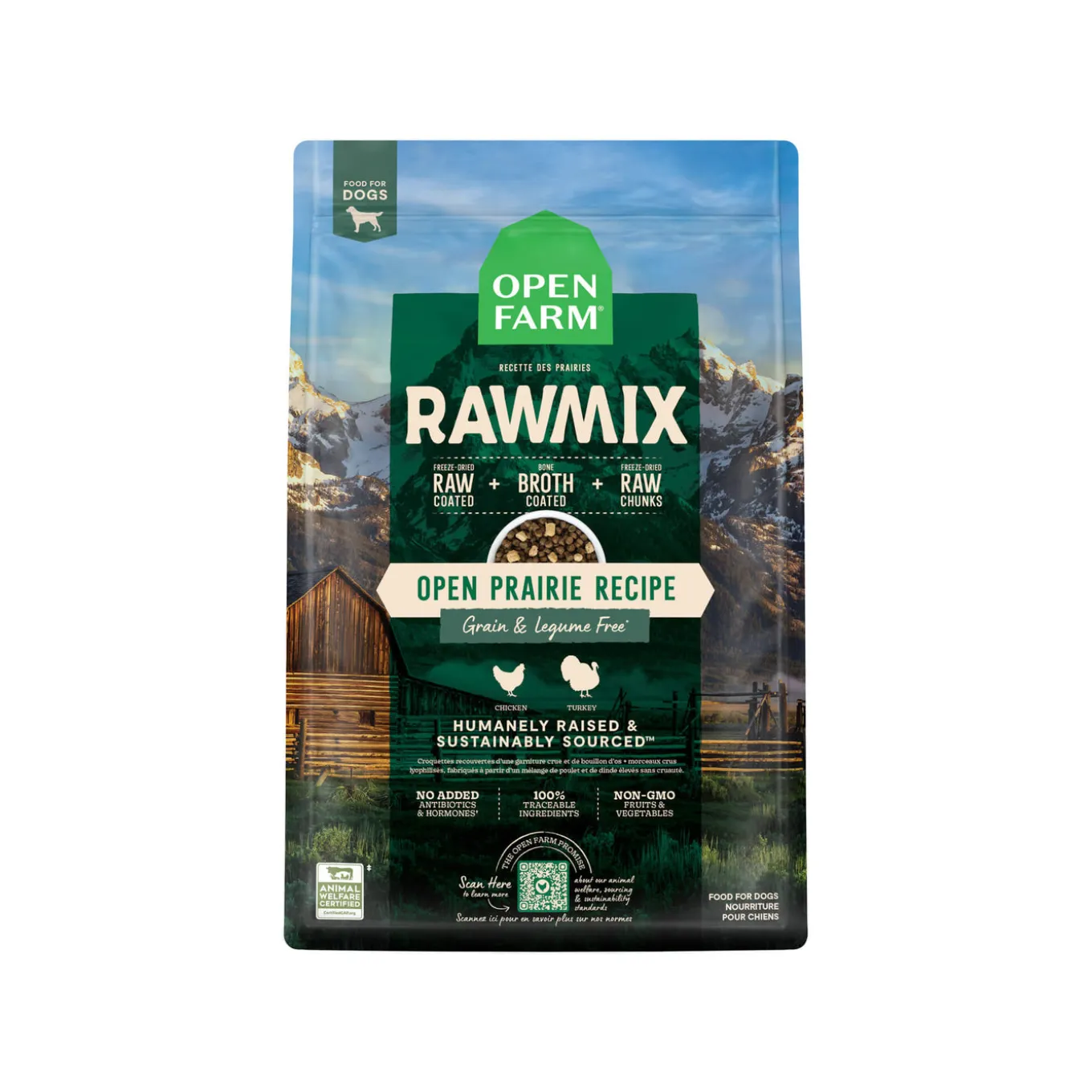 Open Farm Grain Free Rawmix Dry Dog Food