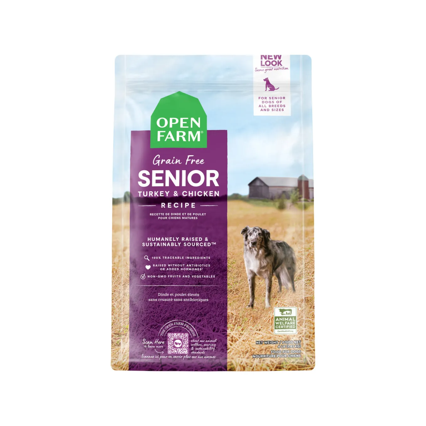 Open Farm Grain Free Senior Dog Dry Food