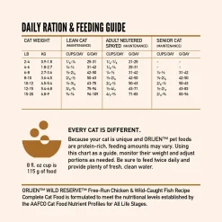 Orijen Grain Free Wild Reserve Dry Cat Food