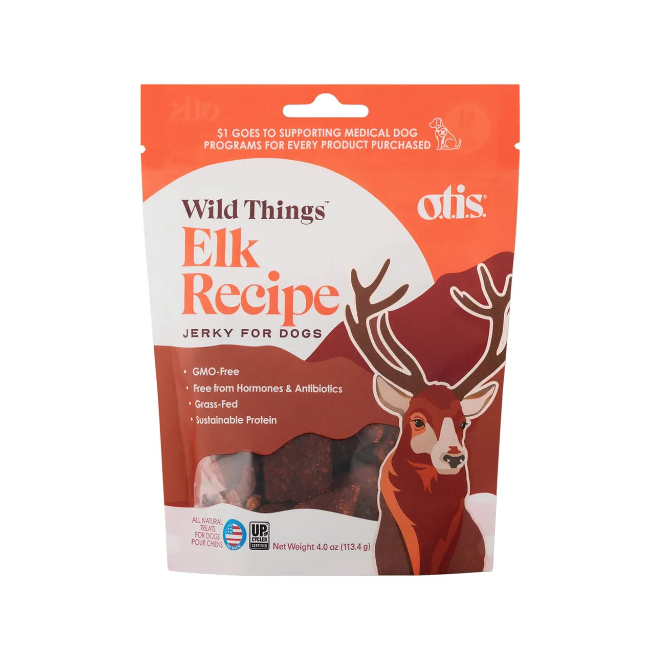 O.T.I.S. Wild Things Jerky Treats for Dogs