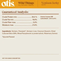 O.T.I.S. Wild Things Jerky Treats for Dogs