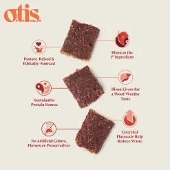 O.T.I.S. Wild Things Jerky Treats for Dogs