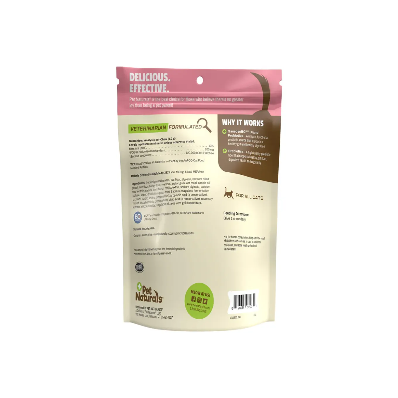 Pet Naturals Daily Probiotics for Cats