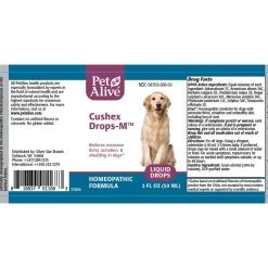 PetAlive Cushex Drops-M Homeopathic Remedy for Cushing's in Dogs & Cats
