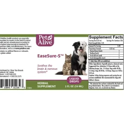 PetAlive EaseSure-S Nervous System Support for Dogs & Cats
