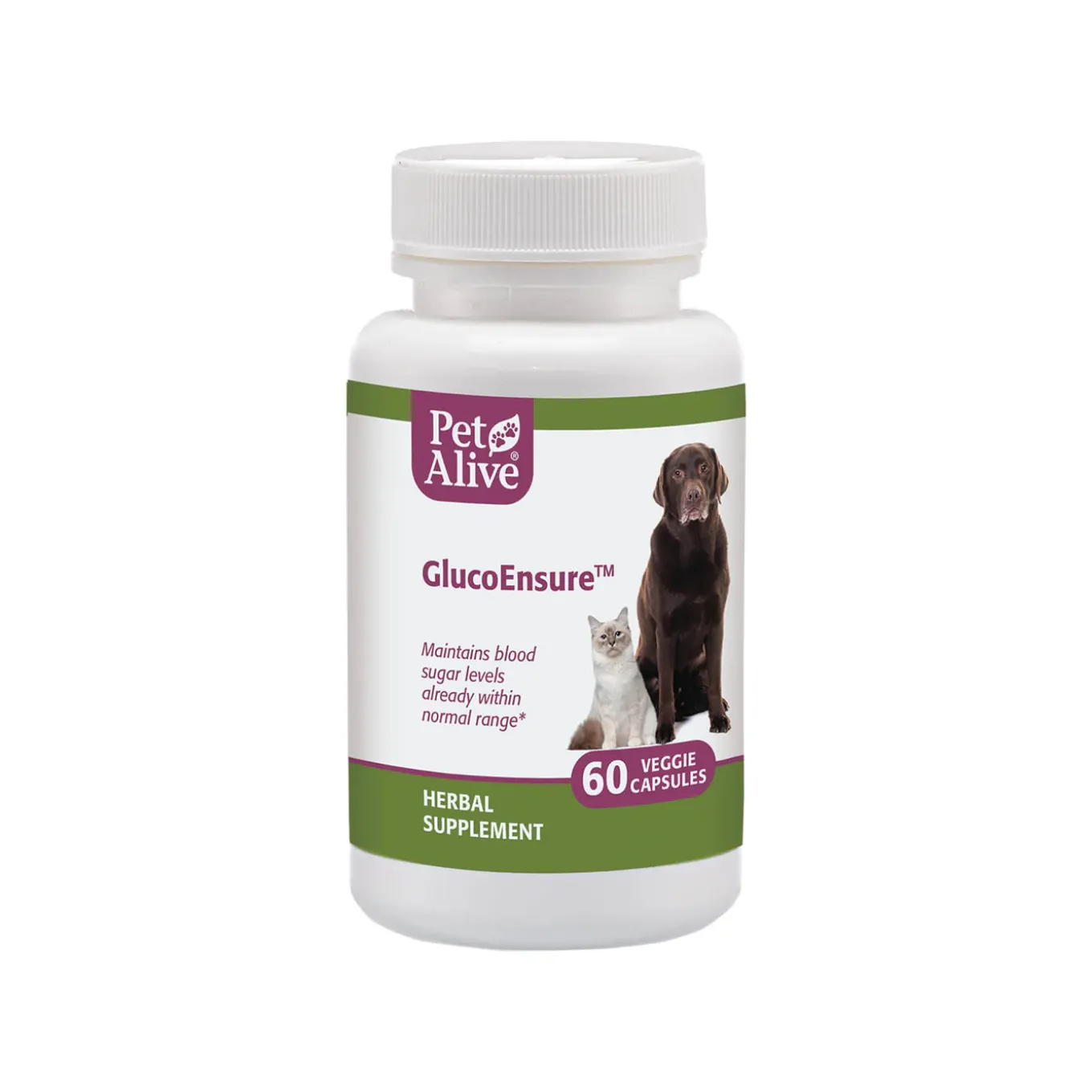 PetAlive GlucoEnsure Herbal Blood Sugar Support for Dogs & Cats