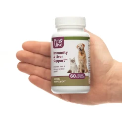 PetAlive Immunity & Liver Support Supplement for Dogs & Cats