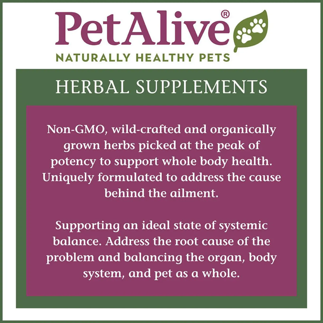 PetAlive Parasite Dr Herbal Supplement for Dogs & Cats