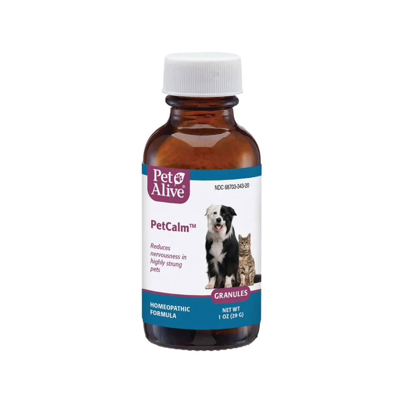 PetAlive PetCalm Homeopathic Remedy for Dogs & Cats