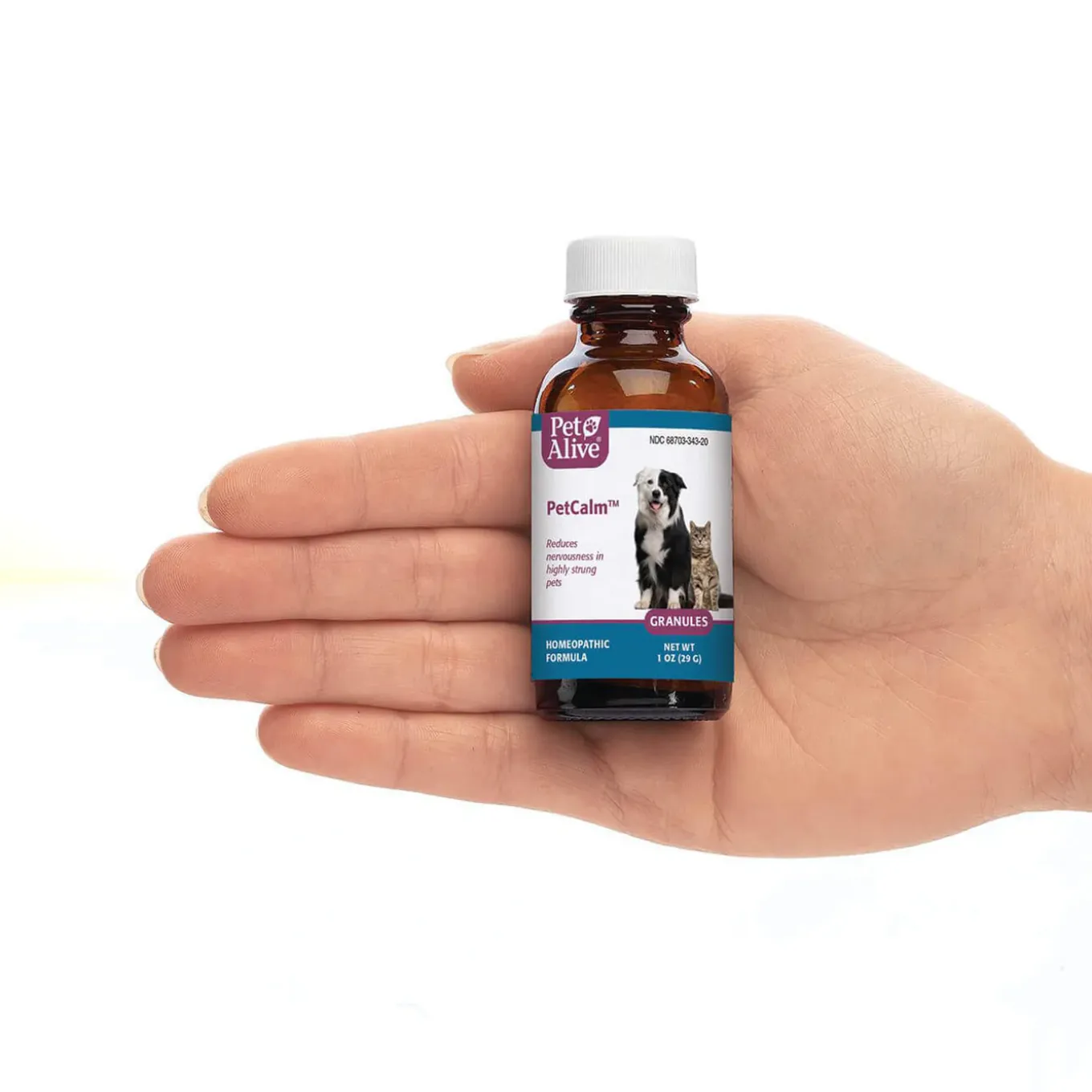 PetAlive PetCalm Homeopathic Remedy for Dogs & Cats