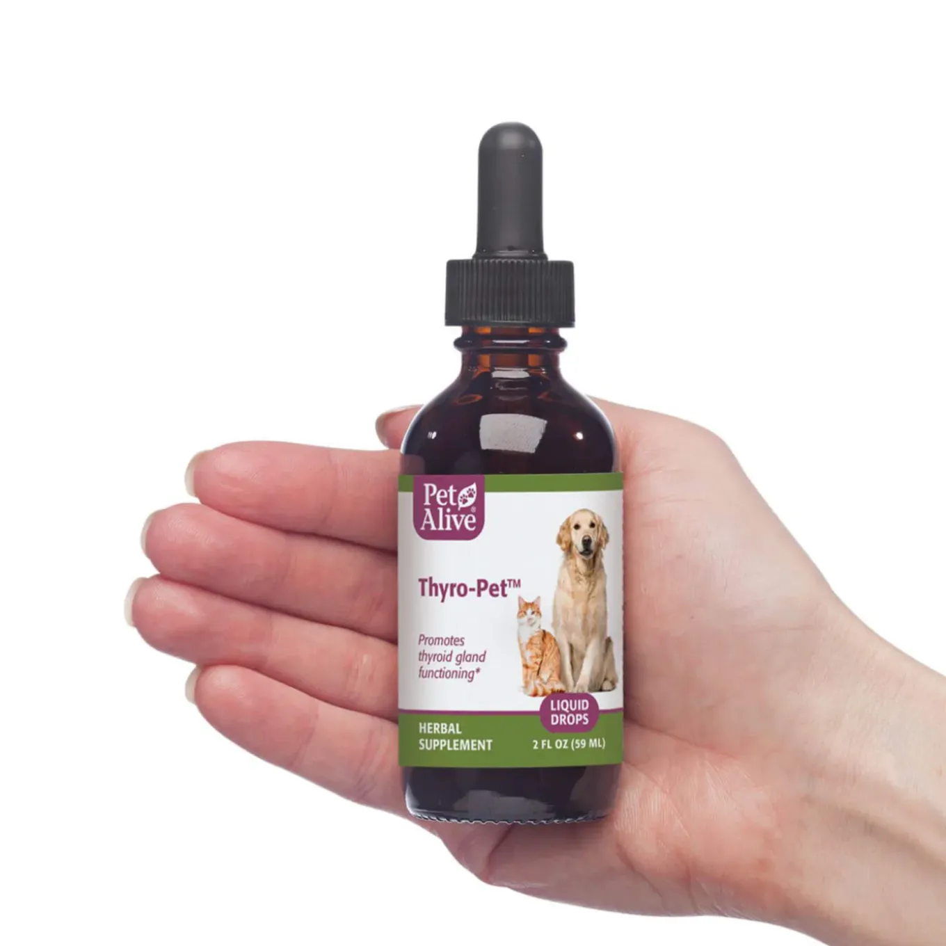 PetAlive Thyro-Pet Herbal Thyroid Supplement for Dogs & Cats