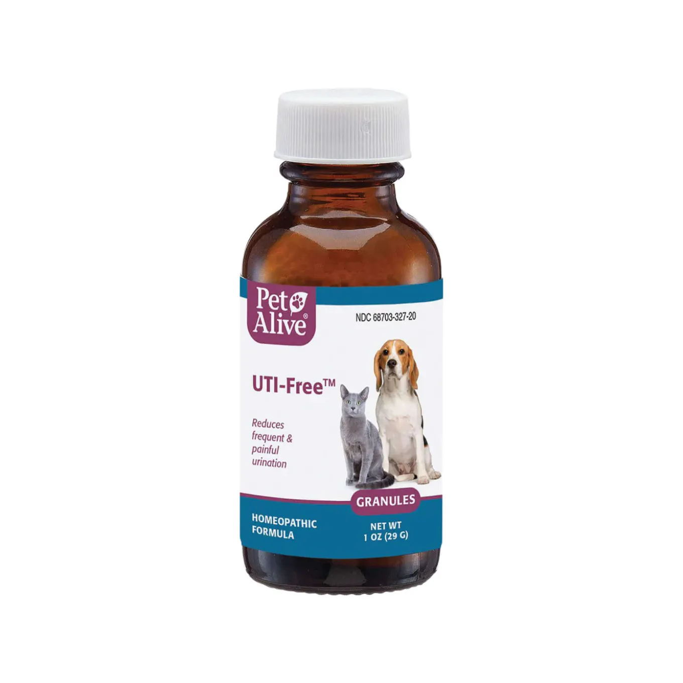 PetAlive UTI-Free Homeopathic Remedy for Dogs & Cats