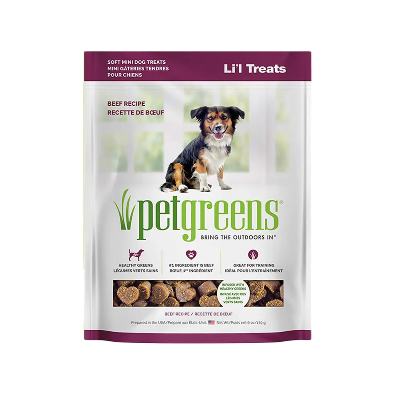 Pet Greens Lil Treats Soft Dog Treats