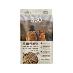 360 Pet Nutrition Freeze Dried Raw Complete Meal for Dogs