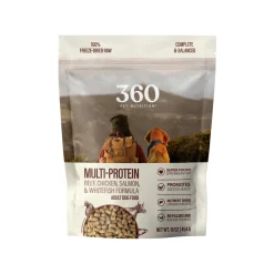 360 Pet Nutrition Freeze Dried Raw Complete Meal for Dogs