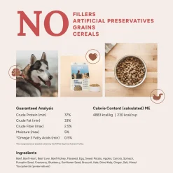 360 Pet Nutrition Freeze Dried Raw Complete Meal for Dogs