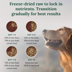 360 Pet Nutrition Freeze Dried Raw Complete Meal for Dogs