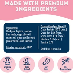 Pet Treatery Grain-Free Biscuits Natural Dog Treats