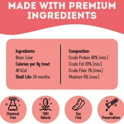 Pet Treatery Premium Dehydrated Dog Treats