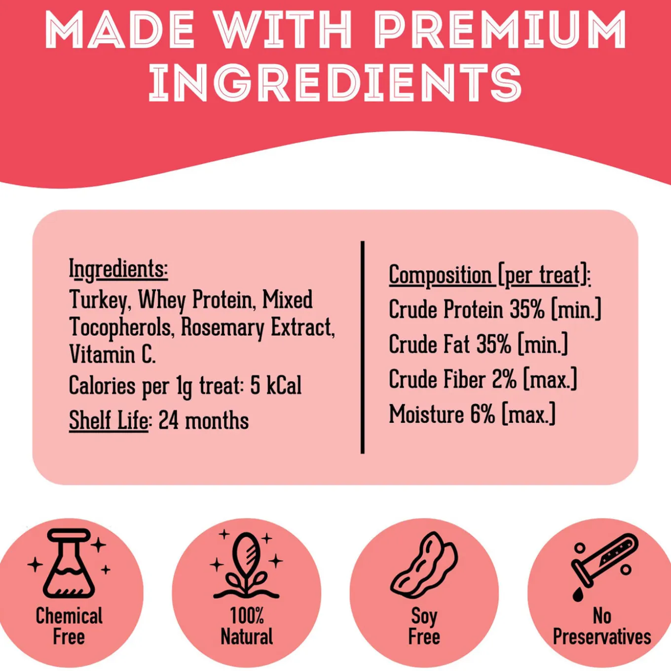 Pet Treatery Premium Freeze Dried Dog Treats