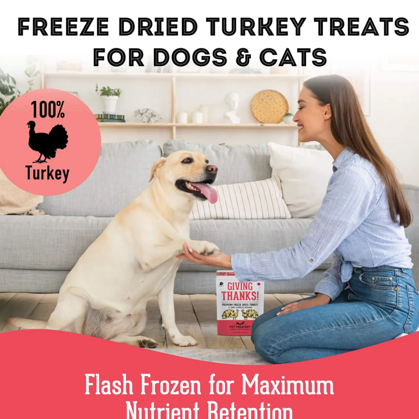 Pet Treatery Premium Freeze Dried Dog Treats