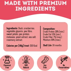Pet Treatery Premium Soft & Chewy Dog Treats