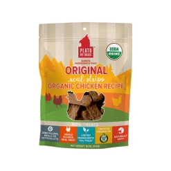 Plato Original Real Strips Jerky Treats for Dogs