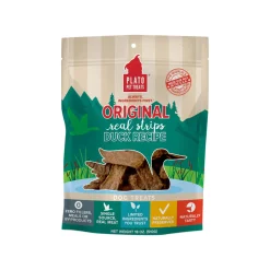 Plato Original Real Strips Jerky Treats for Dogs