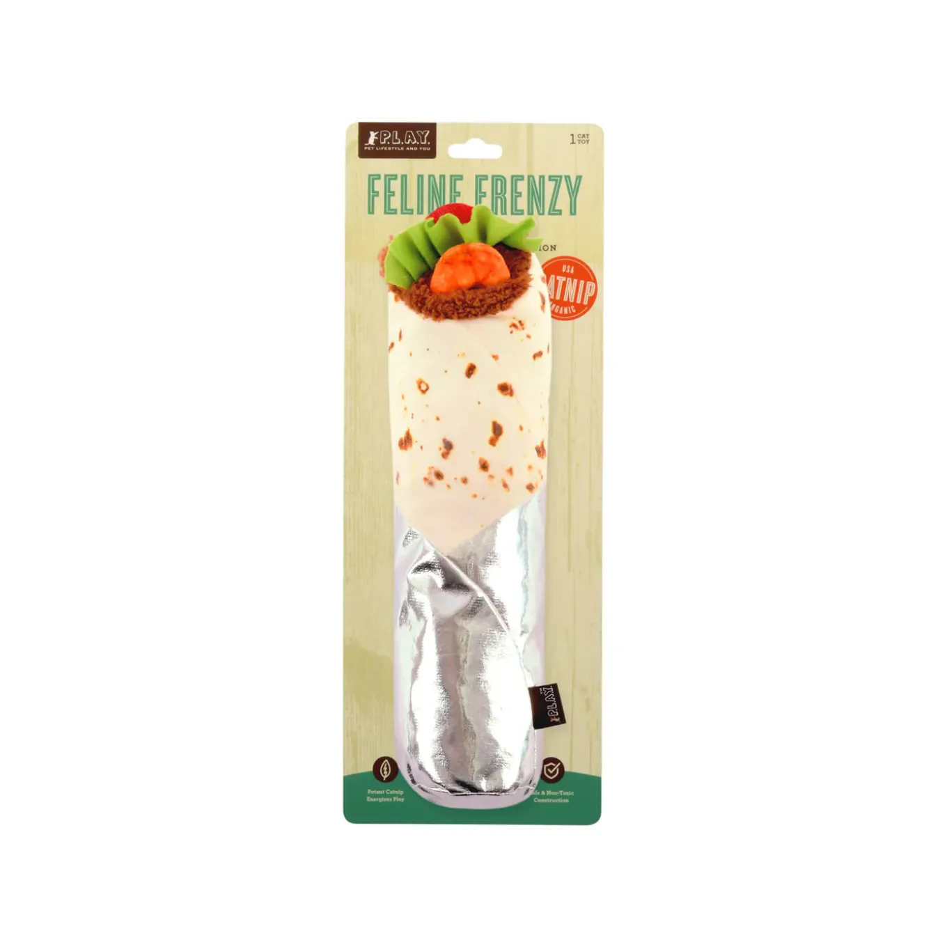 P.L.A.Y. Feline Frenzy Catnip Kicker Eco-Friendly Cat Toys