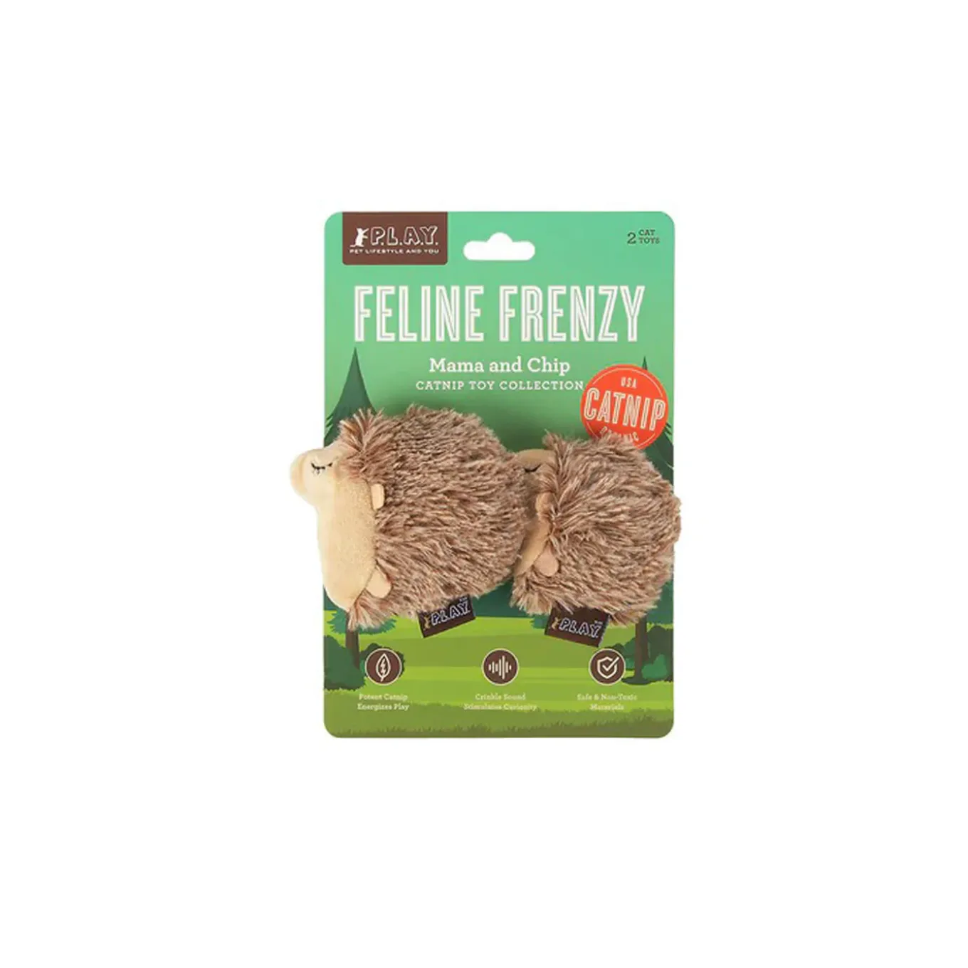P.L.A.Y. Feline Frenzy Forest Friends Cat Toys