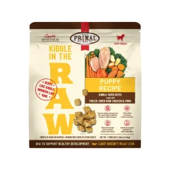 Primal Freeze-Dried Kibble in the Raw Puppy Food