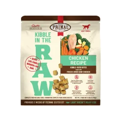 Primal Kibble in the Raw Freeze-Dried Dog Food