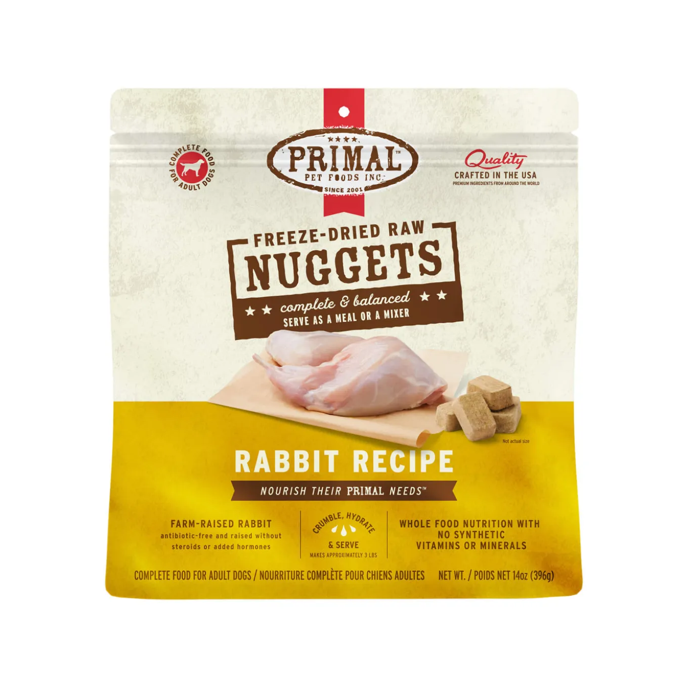 Primal Pet Foods Freeze-Dried Nuggets Dog Food